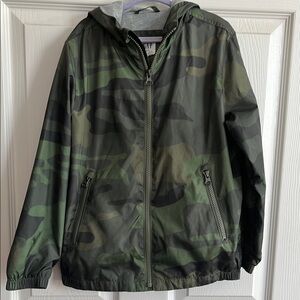 GAP Kids Camouflage Windbreaker Size Small